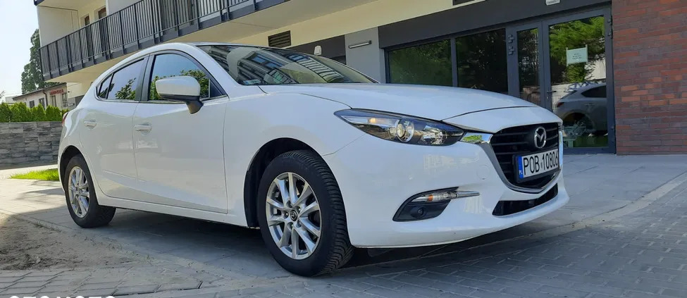 mazda podkarpackie Mazda 3 cena 52700 przebieg: 72800, rok produkcji 2017 z Warszawa